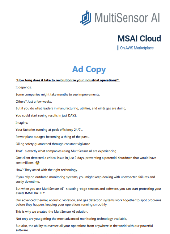 Ad Copy (SaaS)